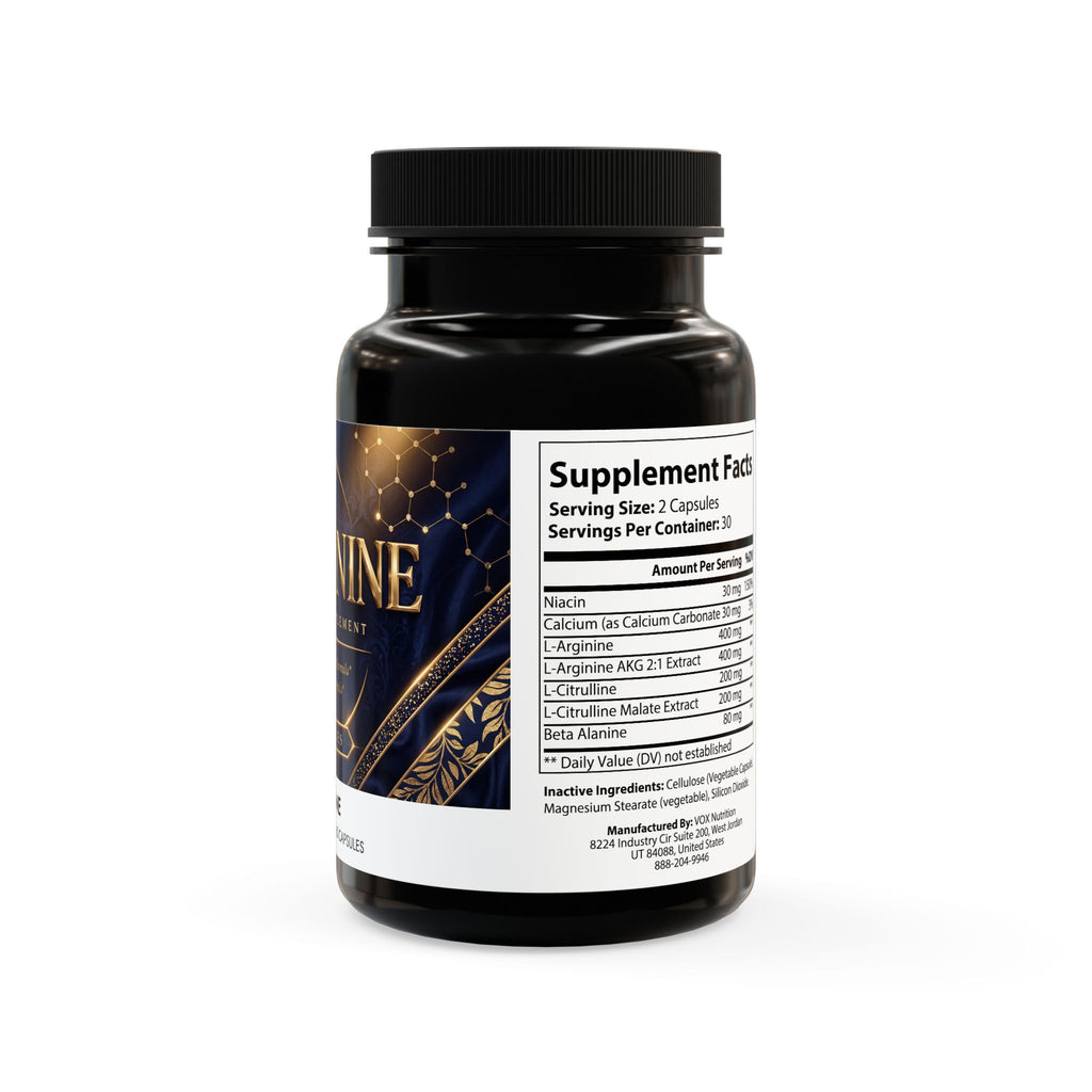 Thực phẩm bổ sung L-Arginine - 60 viên nang