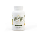 Vitamin K2 + D3 Supplement - 60 Capsules