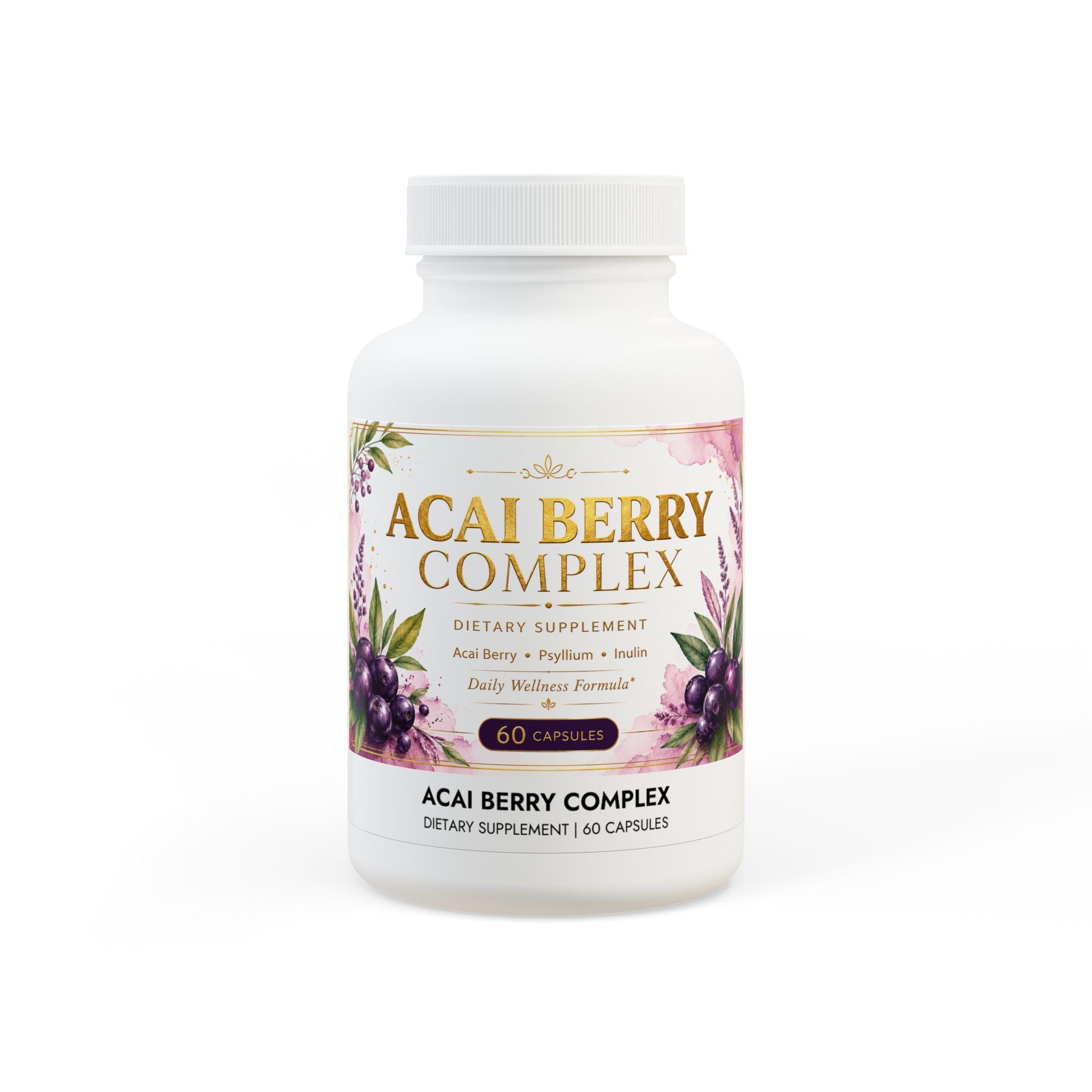 Acai Berry Complex Supplement - 60 Capsules