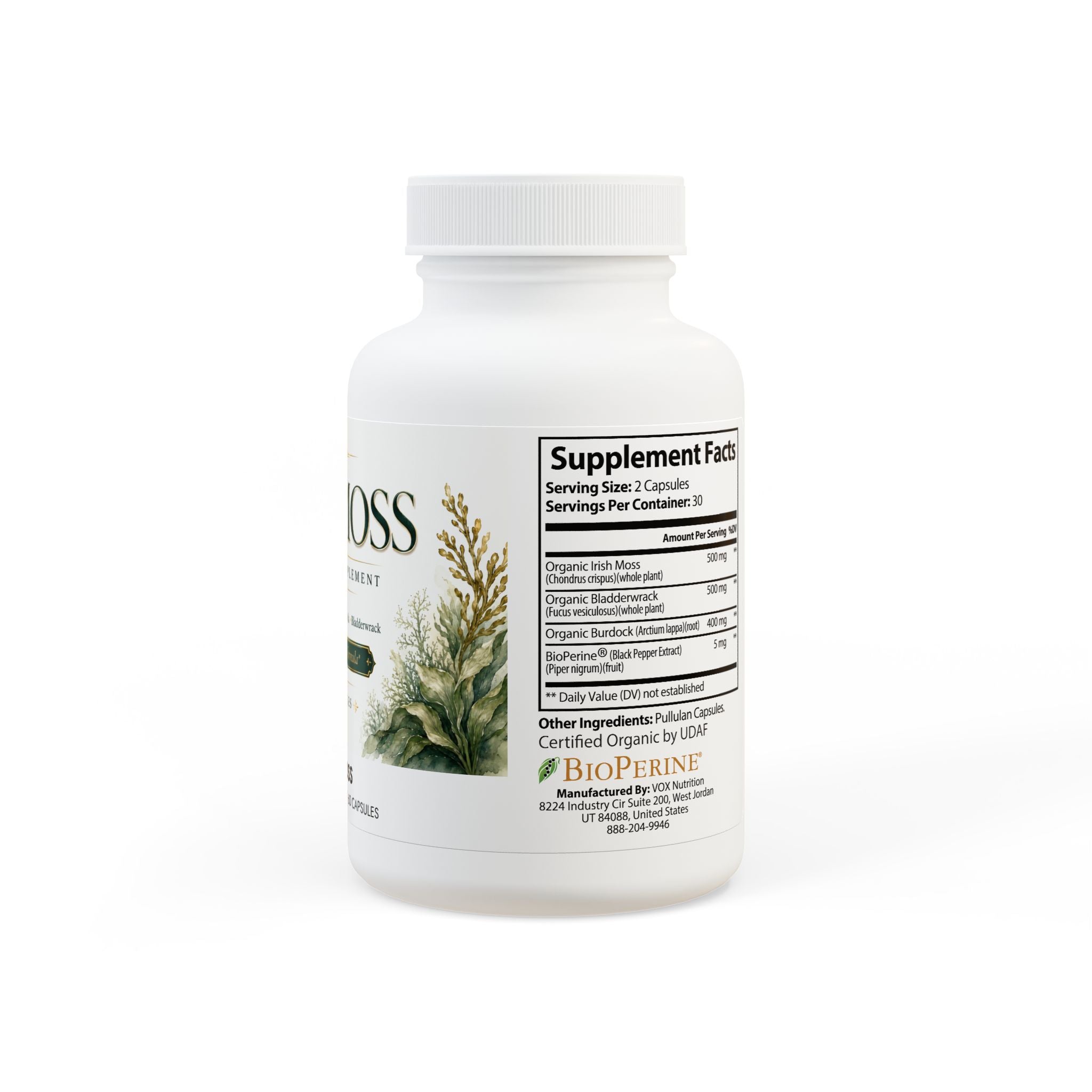 Thực phẩm bổ sung Sea Moss - 60 viên nang
