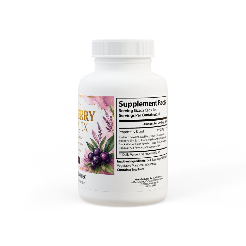 Acai Berry Complex Supplement - 60 Capsules
