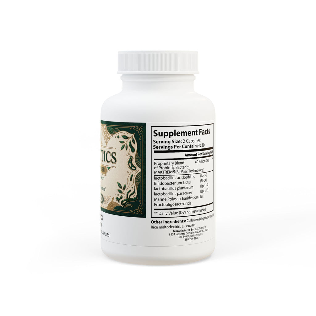 Probiotics Supplement - 60 Capsules