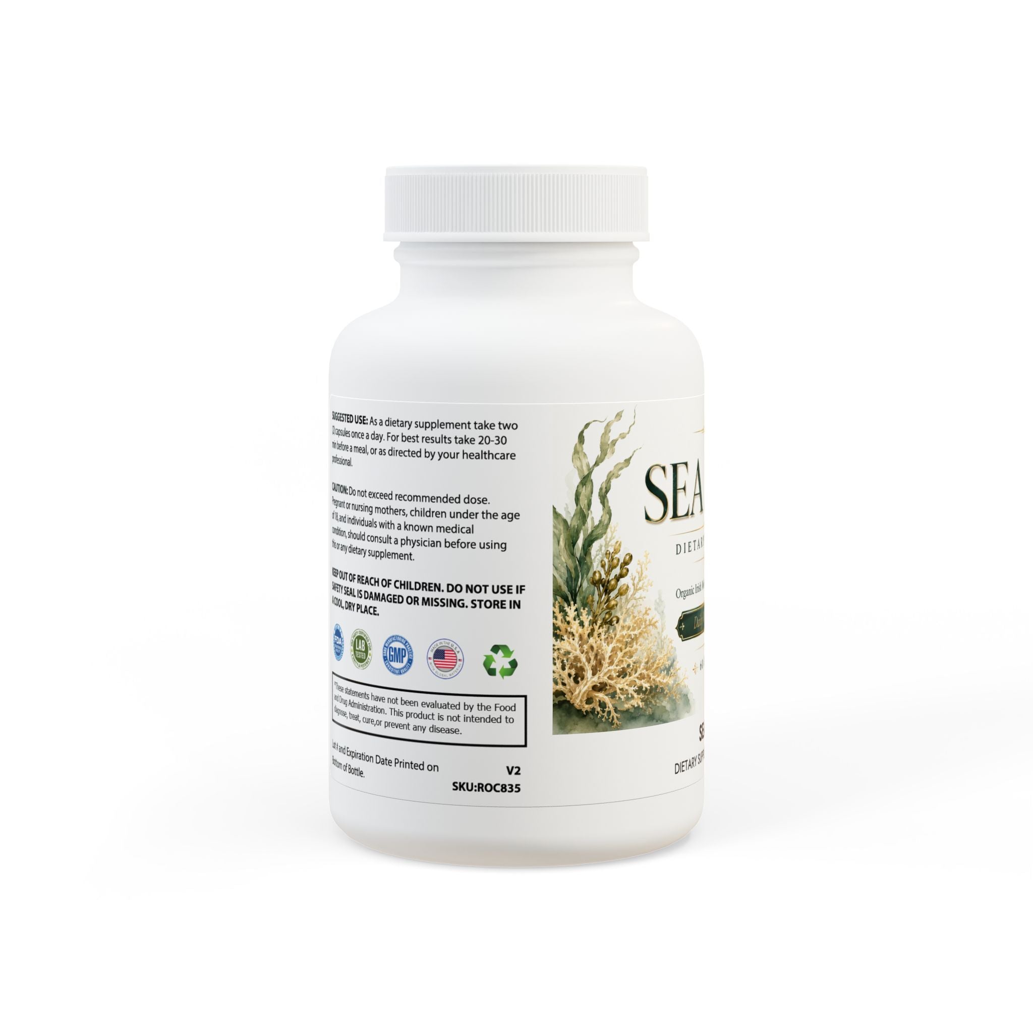 Thực phẩm bổ sung Sea Moss - 60 viên nang