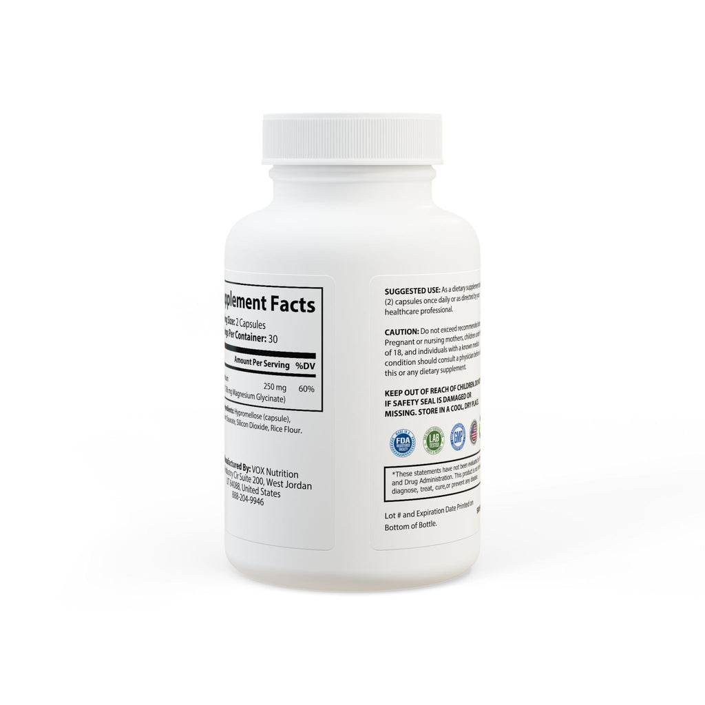 Thực phẩm bổ sung Magiê Glycinate - 60 viên nang